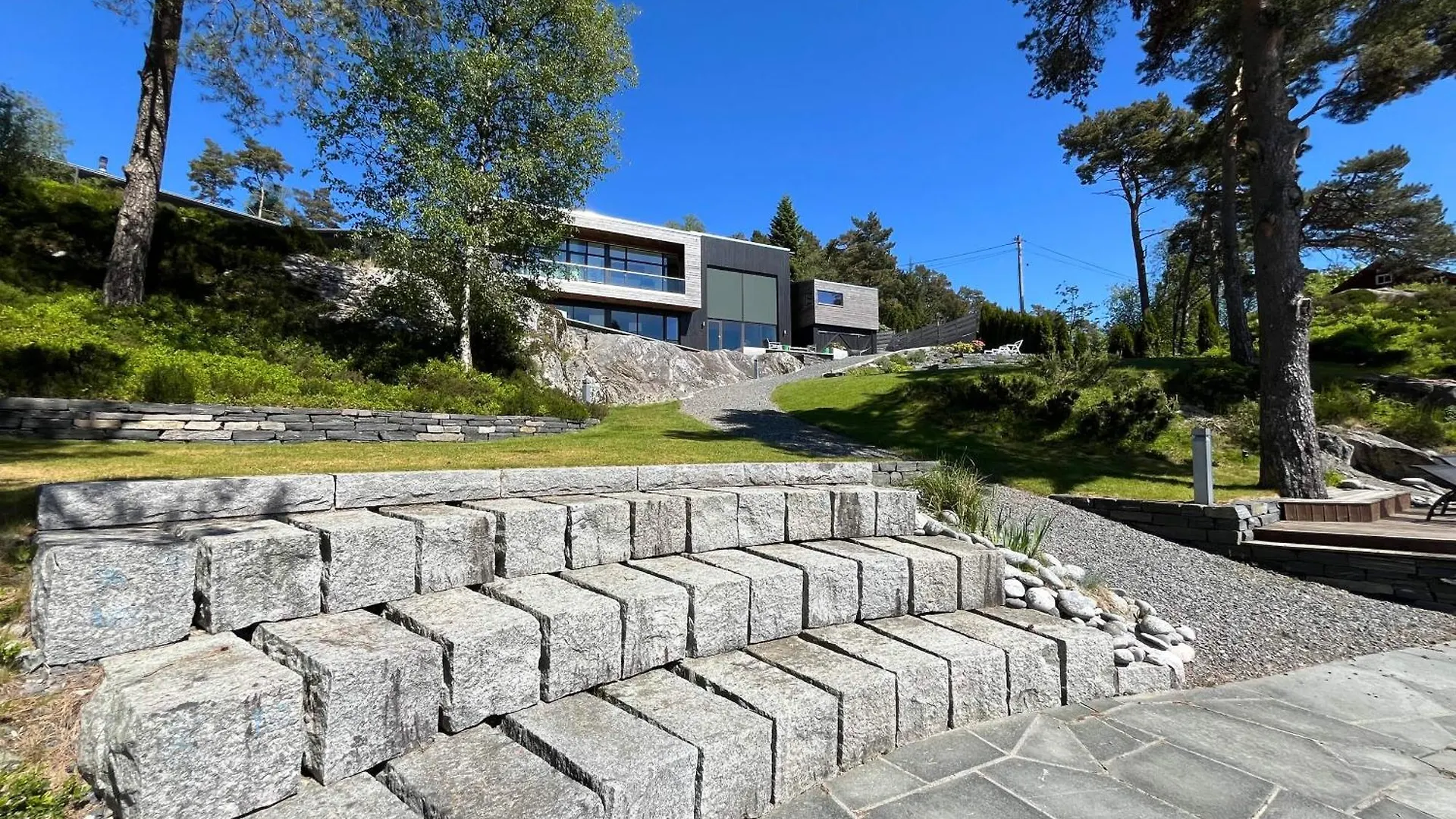 Villa Vy - A Gem With Private Beach In Μπέργκεν